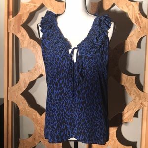 Robbi & Nikki Beautiful silk tank blouse
